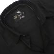 Self Design Black Shirt : Business