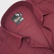 Self Design Maroon Shirt : Business