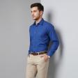 Self Design Dark Blue Shirt : Business