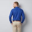 Self Design Dark Blue Shirt : Business