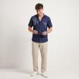 Handpainted Navy Blue Shirt : Ditto