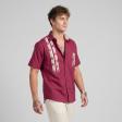 Handpainted Maroon Shirt : Ditto
