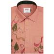 Handpainted Peach Shirt : Ditto