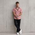 Handpainted Peach Shirt : Ditto
