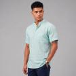 Plain Light Green Shirt : Ditto
