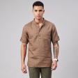 Plain Brown Shirt : Ditto