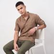 Plain Brown Shirt : Ditto