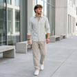 Stripes Light Gray Shirt : Ditto