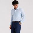 Plain Light Blue Shirt : Business