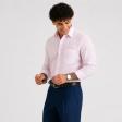 Plain Pink Shirt : Business