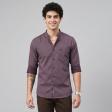 Print Maroon Shirt : Party