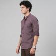 Print Maroon Shirt : Party