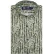 Print Green Shirt : Party