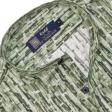 Print Green Shirt : Party