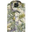 Print Green Shirt : Party