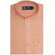 Plain Peach Shirt : Party