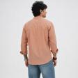 Plain Peach Shirt : Party