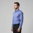 Plain Dark Blue Shirt : Business