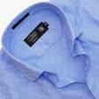 Self Design Blue Shirt : Business