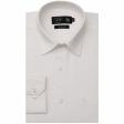 Self Design White Shirt : Business