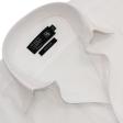 Self Design White Shirt : Business