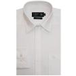 Self Design White Shirt : Business