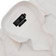 Self Design White Shirt : Business