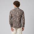Print Brown Shirt : Ditto