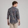 Print Blue Shirt : Ditto