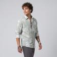 Print Green Shirt : Ditto