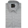 Print Gray Shirt : Party