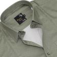 Print Green Shirt : Party