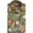 Print Green Shirt : Ditto