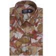 Print Rust Shirt : Ditto