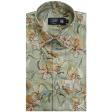 Print Green Shirt : Ditto