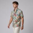 Print Green Shirt : Ditto