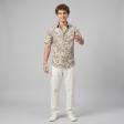 Print Green Shirt : Ditto