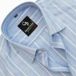 Stripes Blue Shirt : Business
