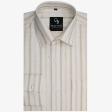 Stripes Fawn Shirt : Business
