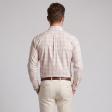 Checks Peach Shirt : Business
