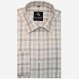 Checks Fawn Shirt : Business