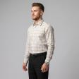 Checks Fawn Shirt : Business