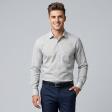 Self Design Light Gray Shirt : Slim