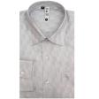 Self Design Gray Shirt : Slim