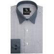 Checks Gray Shirt : Business