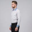 Checks Blue Shirt : Business