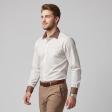 Checks Fawn Shirt : Business