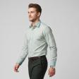 Checks Green Shirt : Business