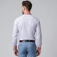 Stripes Peach Shirt : Business