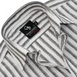 Stripes Gray Shirt : Business